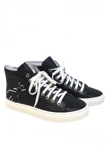 Women's Low Top Sneakers Black/White