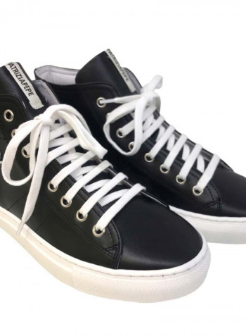 Women's Low Top Sneakers Black/White