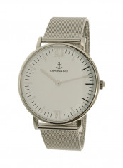 Women's Stainless Steel Analog Watch CAMPINA-WHITE-MESH-SILVER-36MM