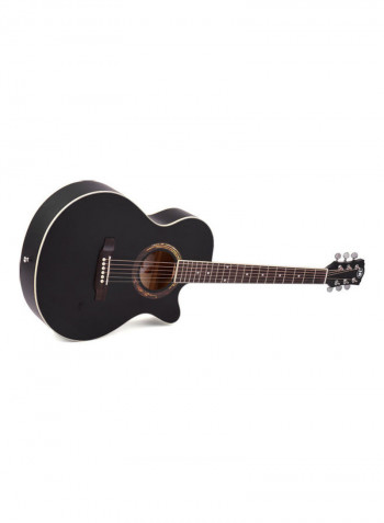 Acoustic Guitar With Bag And Tuning Peg