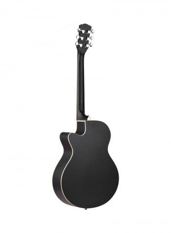 Acoustic Guitar With Bag And Tuning Peg
