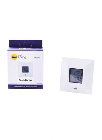 Room Temperature Alarm And Humidity Sensor White
