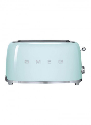 50's Retro Style Aesthetic 4 Slice Toaster 1500 W TSF02PGUK Green/Silver