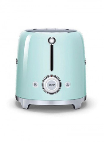 50's Retro Style Aesthetic 4 Slice Toaster 1500 W TSF02PGUK Green/Silver