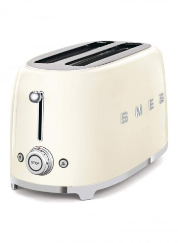 4-Slice Toaster 1500W TSF02CRUK Beige/Silver