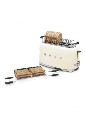 4-Slice Toaster 1500W TSF02CRUK Beige/Silver