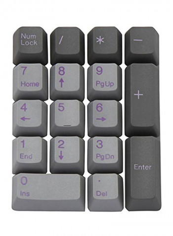Replacement Keyboard Keycap For Grass Valley Edius Pro 9 Grey/Pink