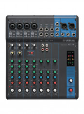 10-Input Digital Mixing Console MG10 Black