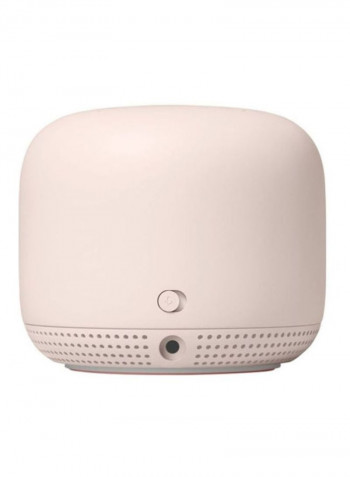 2-Piece Nest Wifi Router And Access Point Sand/White