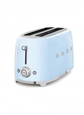 50's Retro Style Aesthetic 4 Slice Toaster 800 W TSF02PBUK Pastel Blue