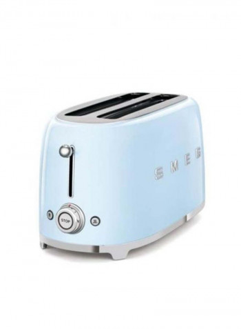 50's Retro Style Aesthetic 4 Slice Toaster 800 W TSF02PBUK Pastel Blue