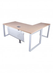 Modern Workstation Oak 75x75x160cm