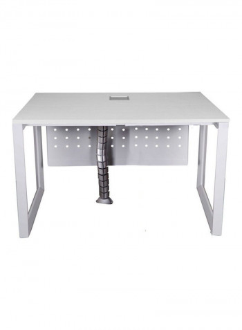 Modern Workstation White 75x75x160cm