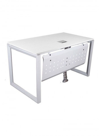 Modern Workstation White 75x75x160cm