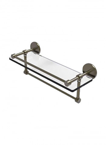 Brass Towel Bar Silver 16inch