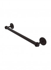 Satellite Orbit Two Collection Twist Detail Towel Bar Black 36inch