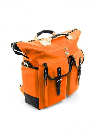 Phlox Bag For Fujitsu LifeBook Laptop Citrus Orange/Black