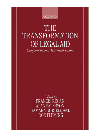 The Transformation Of Legal Aid Hardcover