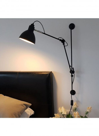 Long Wall Light Black 78cm