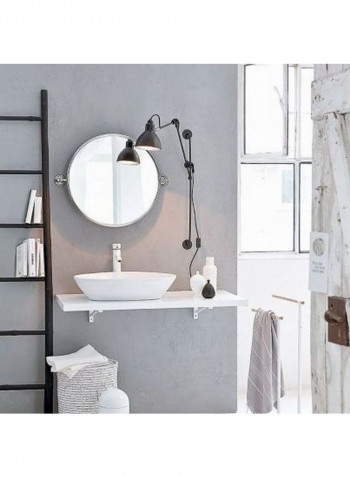 Long Wall Light Black 78cm