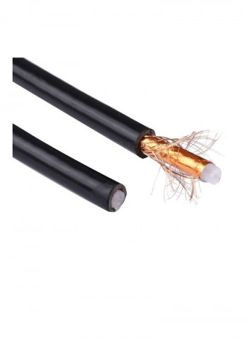 RF Coaxial Cable Black