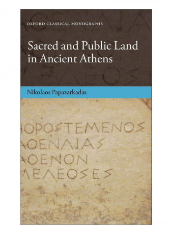 Sacred And Public Land In Ancient Athens Hardcover