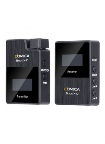 BoomX-D D1 Wireless Microphone System 8126 Black