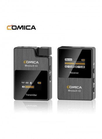BoomX-D D1 Wireless Microphone System 8126 Black