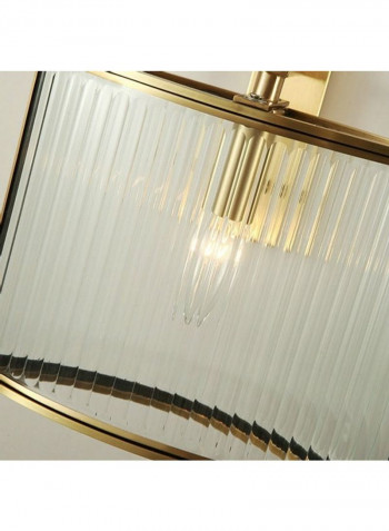 LED Copper Wall Light Yellow