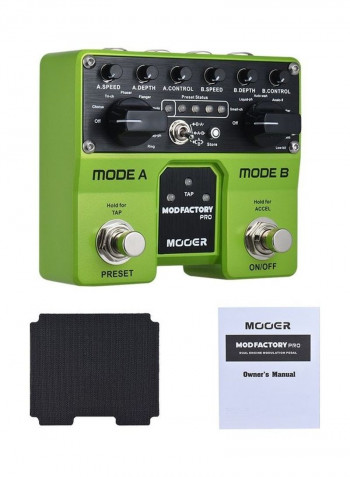 Modfactory Pro Dual Module Guitar Effect Pedal