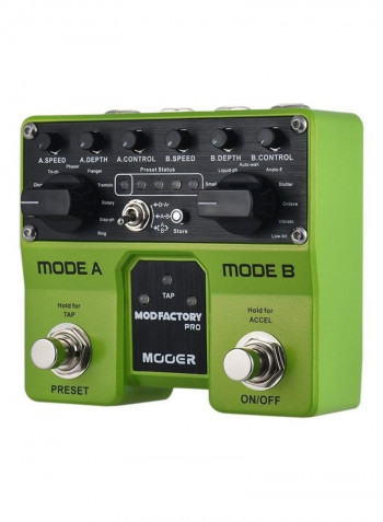 Modfactory Pro Dual Module Guitar Effect Pedal