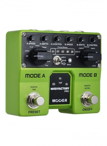 Modfactory Pro Dual Module Guitar Effect Pedal