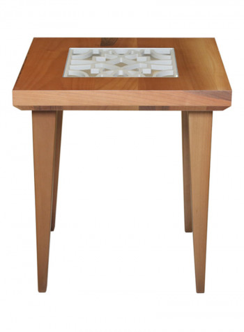 Oslo End Table Brown 54x60x54centimeter