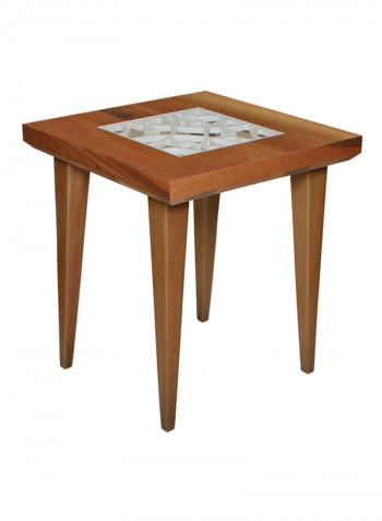 Oslo End Table Brown 54x60x54centimeter