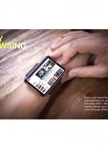 DM100 4G Smart Watch Silver