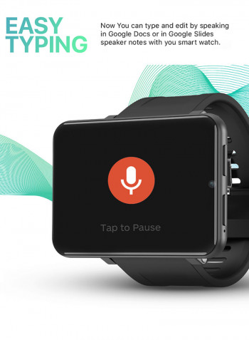 DM100 4G Smart Watch Silver