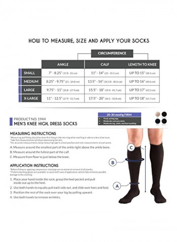 Pack Of 2 Compression Sock