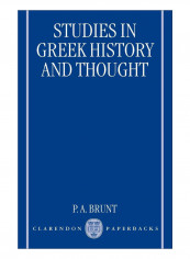 Studies In Greek History And Thought Paperback