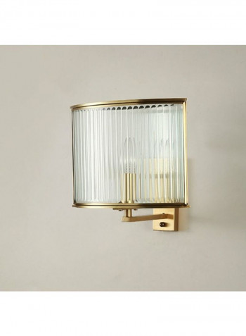 LED Copper Wall Light Yellow