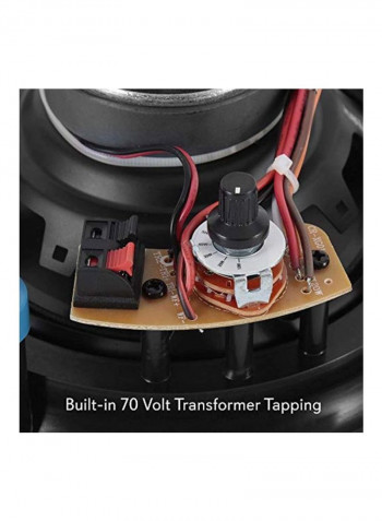 2-Way Wall Mounted Stereo Subwoofer B07G7BBKF9 White