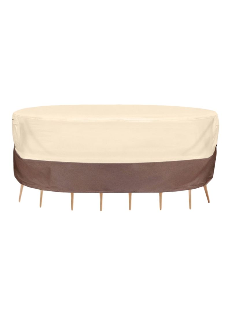Patio Table Chair Cover Beige 78x58x23inch