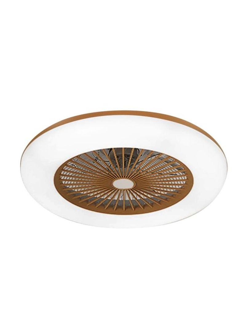 Bluetooth Ceiling Fan With Light DZ0347G White/Orange