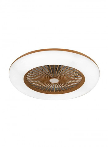 Bluetooth Ceiling Fan With Light DZ0347G White/Orange
