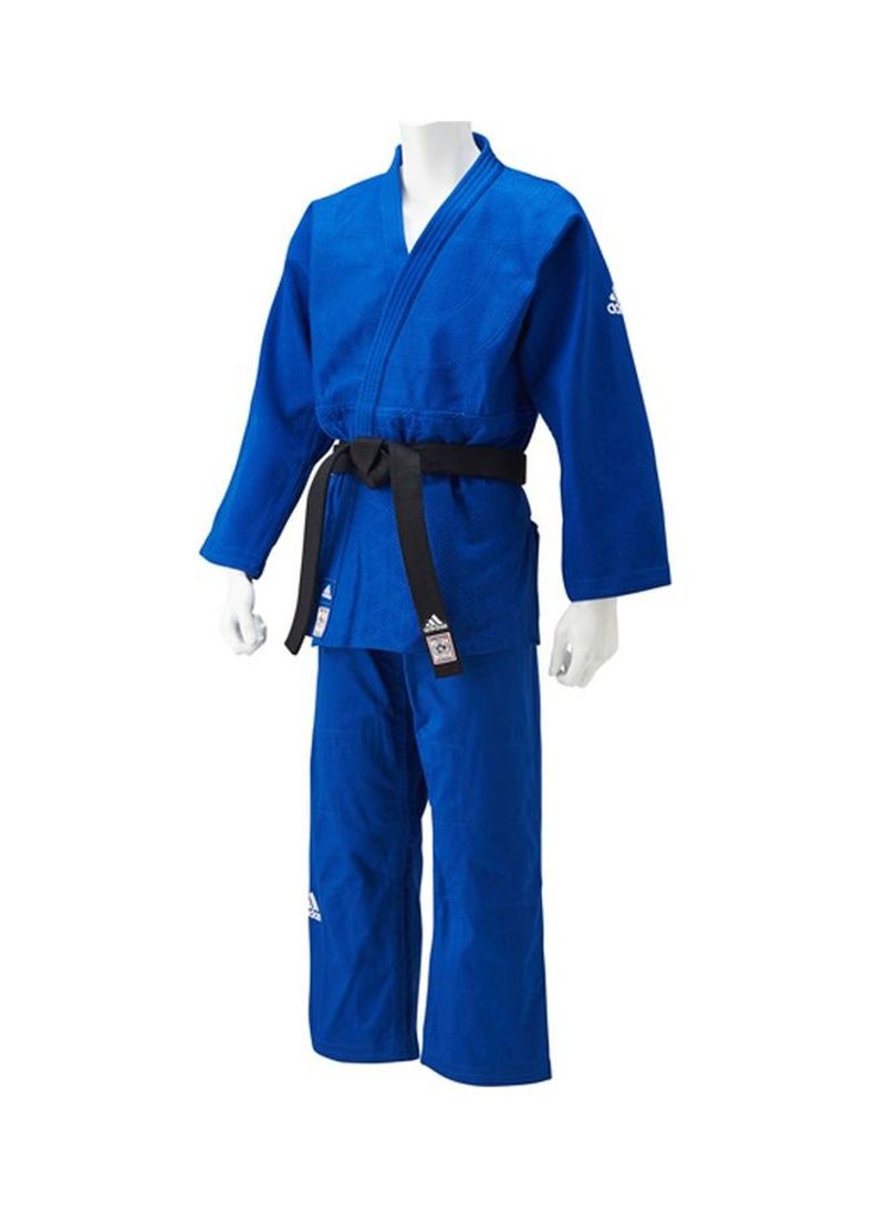 Champion II Tie-Knot Judo Suit Set Blue/Black 165cm