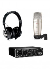 Audio Interface With Microphone And Headphone UPHORIASTUDIOPRO Black/Gold