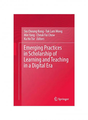 Emerging Practices In Scholarship Of Learning And Teaching In A Digital Era Hardcover 1