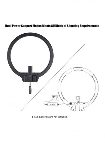 LED Ring Video Light Kit 53x2.7x50cm White/Black