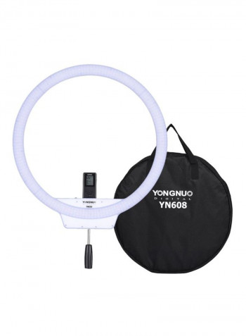 LED Ring Video Light Kit 53x2.7x50cm White/Black