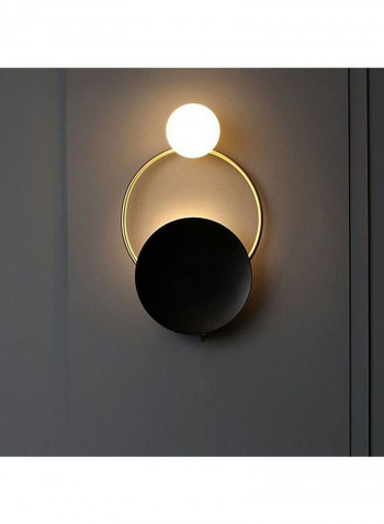 LED Glass Minimalist Room Wall Lamp Multicolour