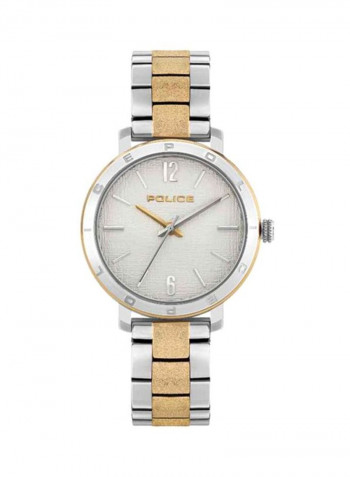 Women's Sajama Stainless Steel Analog Watch P 15694MSTG-D04M